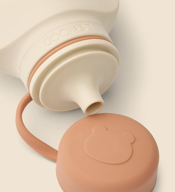 Silikonové kapsičky na přesnídávky LIEWOOD Lizzie 2 kusy Peach / Sea Shell | Lavly.cz