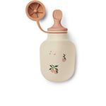 Silikonové kapsičky na přesnídávky LIEWOOD Lizzie 2 kusy Peach / Sea Shell | Lavly.cz