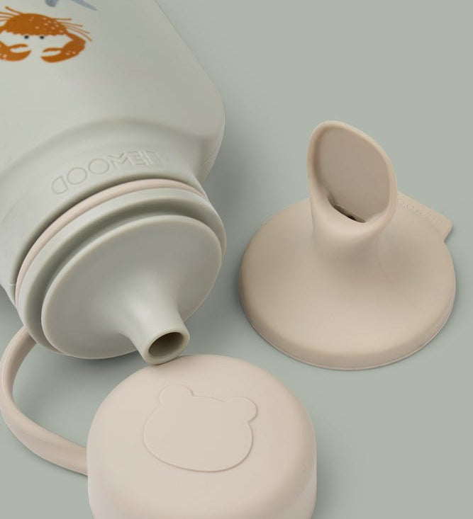 Silikonové kapsičky na přesnídávky LIEWOOD Lizzie 2 kusy Sea Creature / Sandy | Lavly.cz