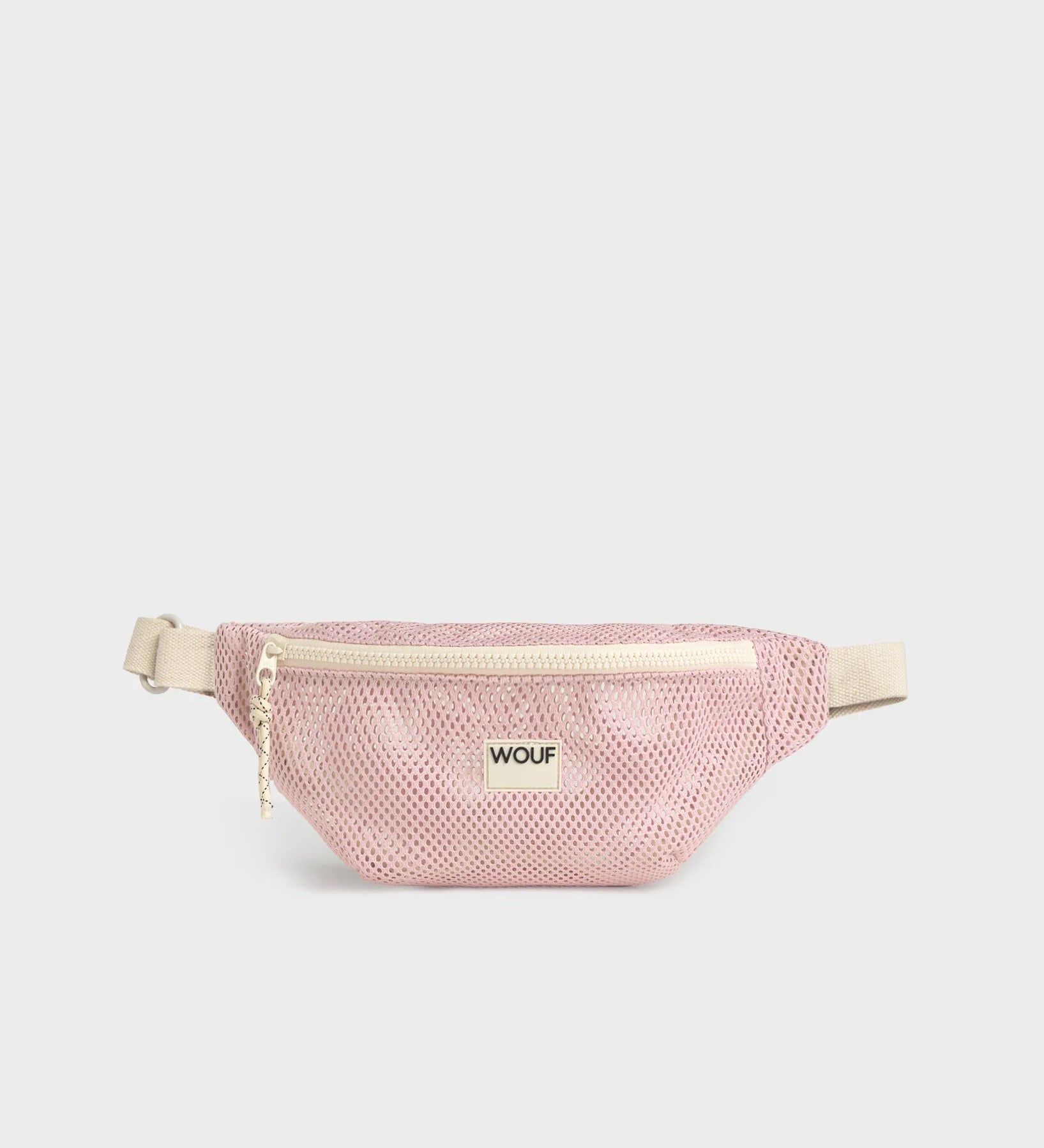 Síťovaná crossbody ledvinka WOUF Blush | Lavly.cz