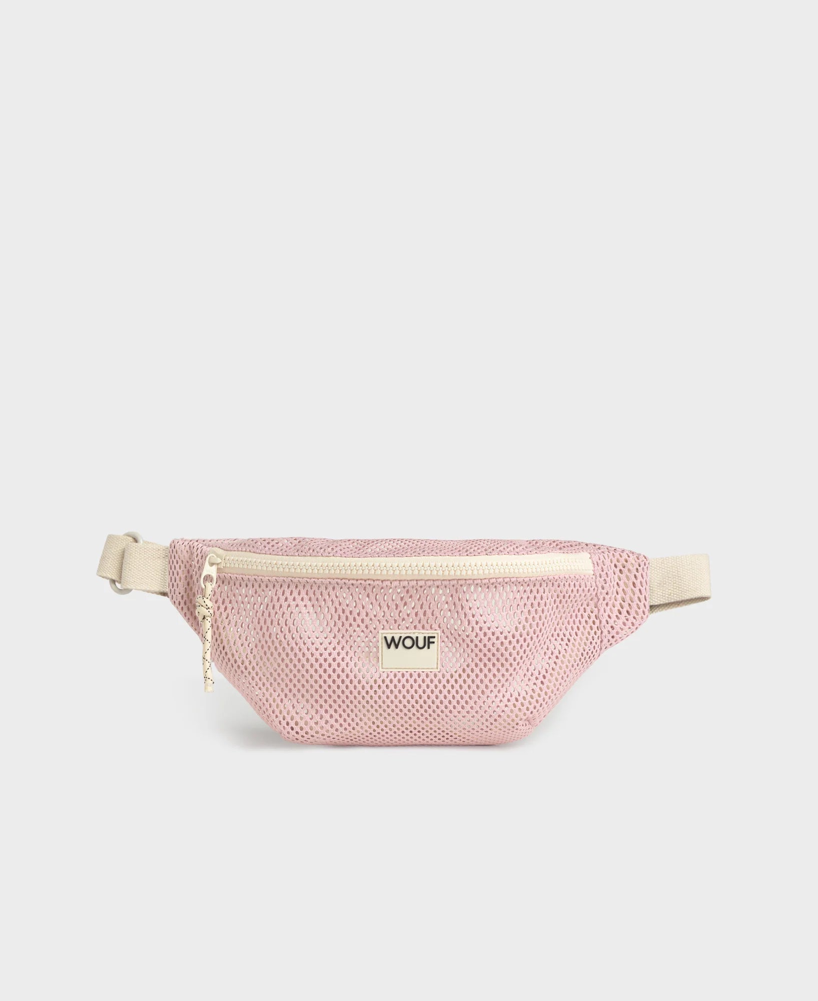Síťovaná crossbody ledvinka WOUF Blush | Lavly.cz
