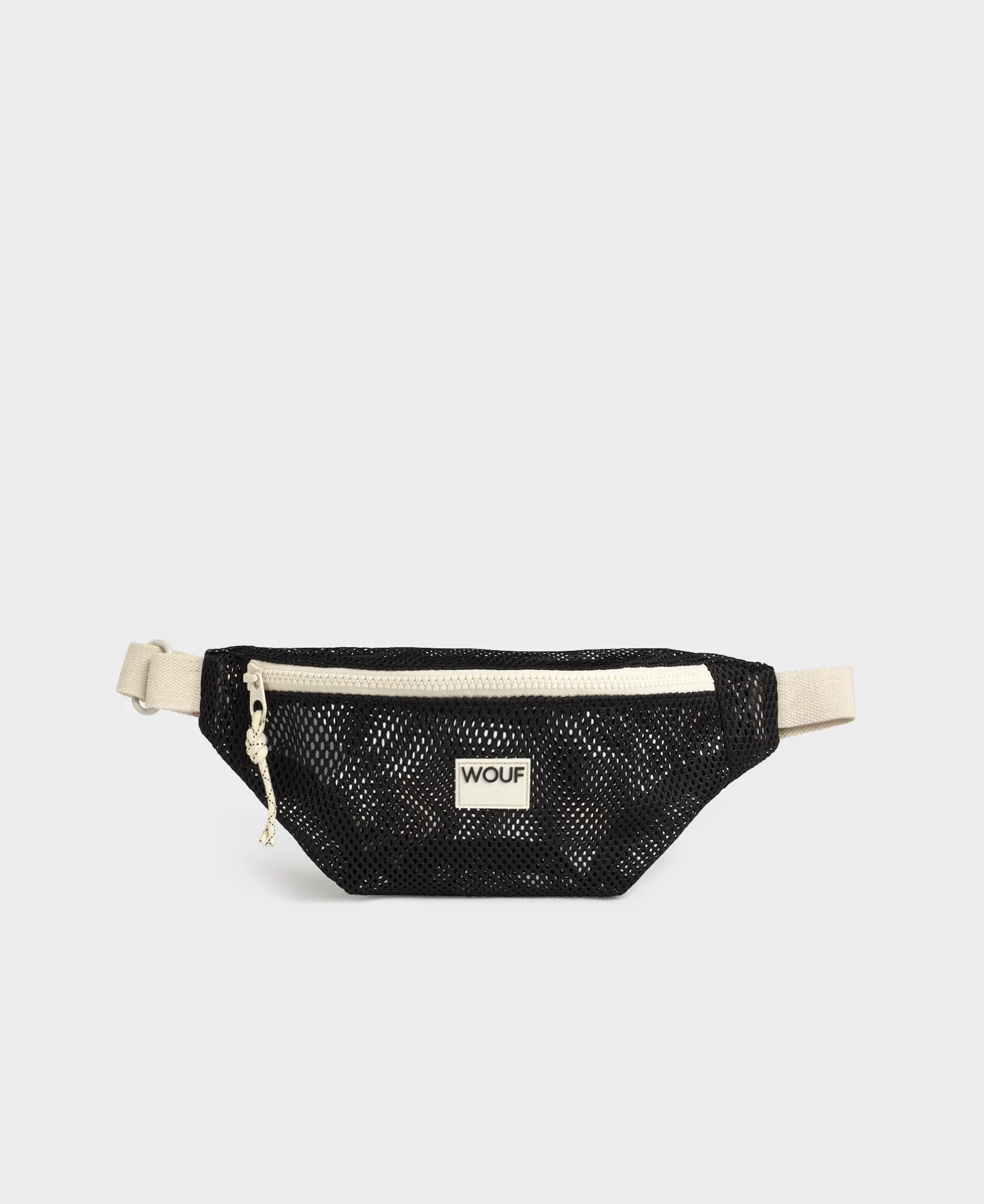 Síťovaná crossbody ledvinka WOUF Onyx | Lavly.cz