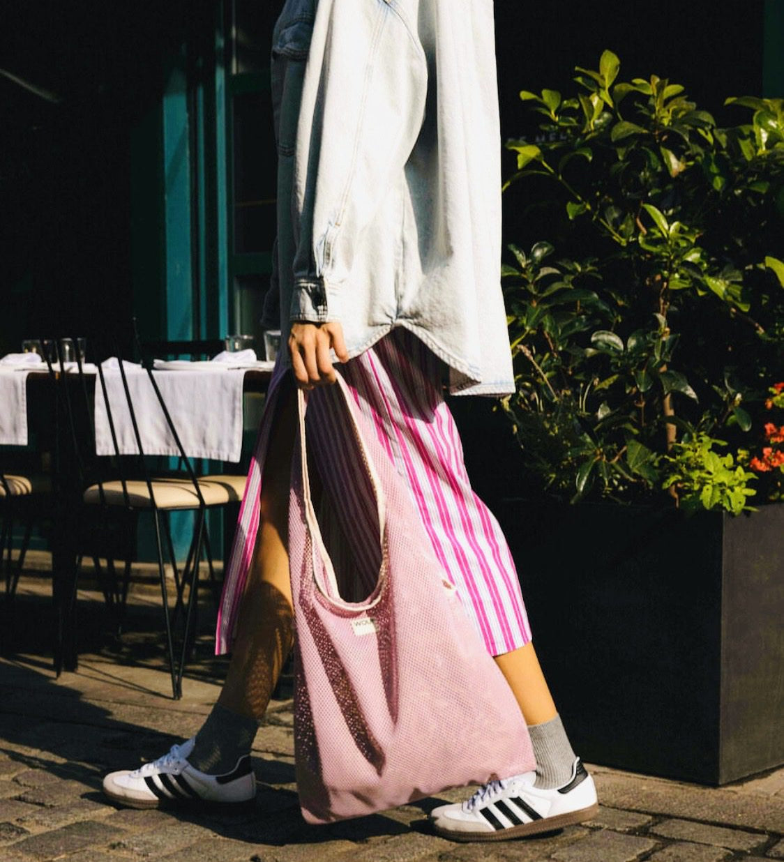 Síťovaná taška WOUF Blush | Lavly.cz