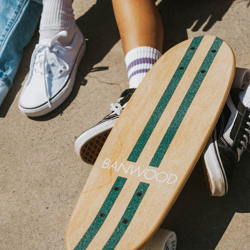 Skateboard BANWOOD Green | Stylové doplňky pro děti a ženy | Lavly.cz