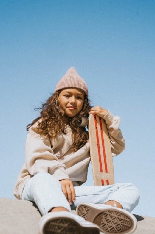 Skateboard BANWOOD Red | Stylové doplňky pro děti a ženy | Lavly.cz