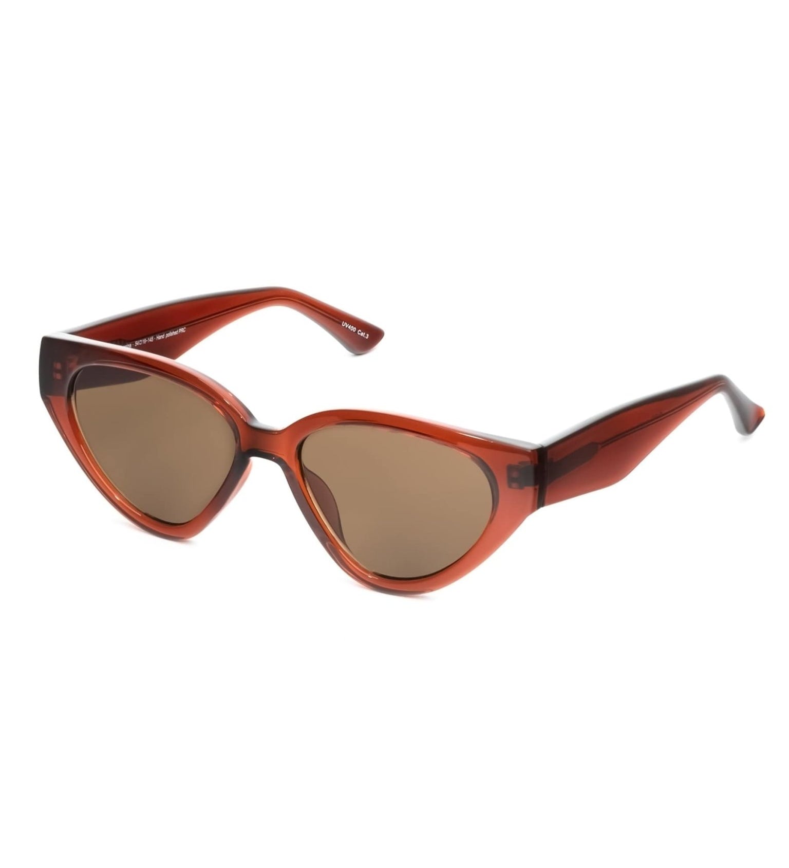 Sluneční brýle ECO SHADES Messina Transparent Brown | Lavly.cz