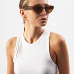 Sluneční brýle ECO SHADES Messina Transparent Brown | Lavly.cz
