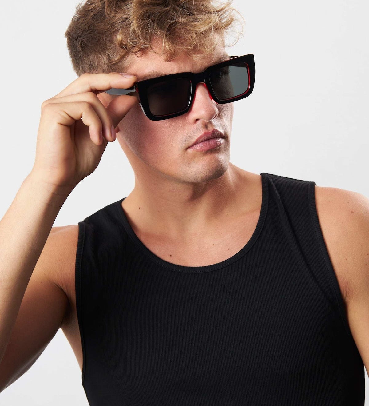 Sluneční brýle ECO SHADES Palazzo Black & Red | Lavly.cz