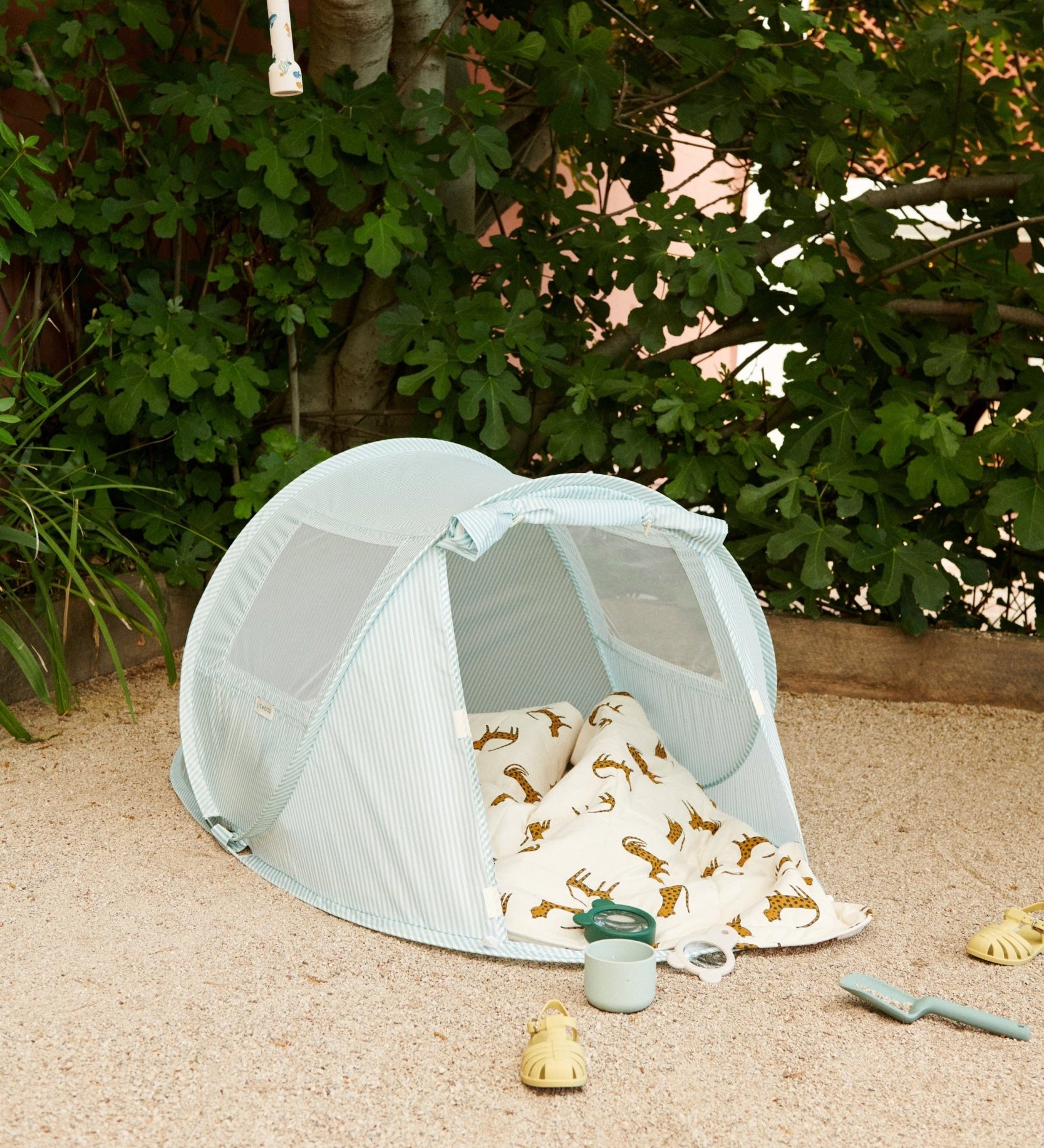 Stan LIEWOOD Bjork Proužky Ice blue / Creme de la creme | Stylové doplňky pro děti a ženy | Lavly.cz