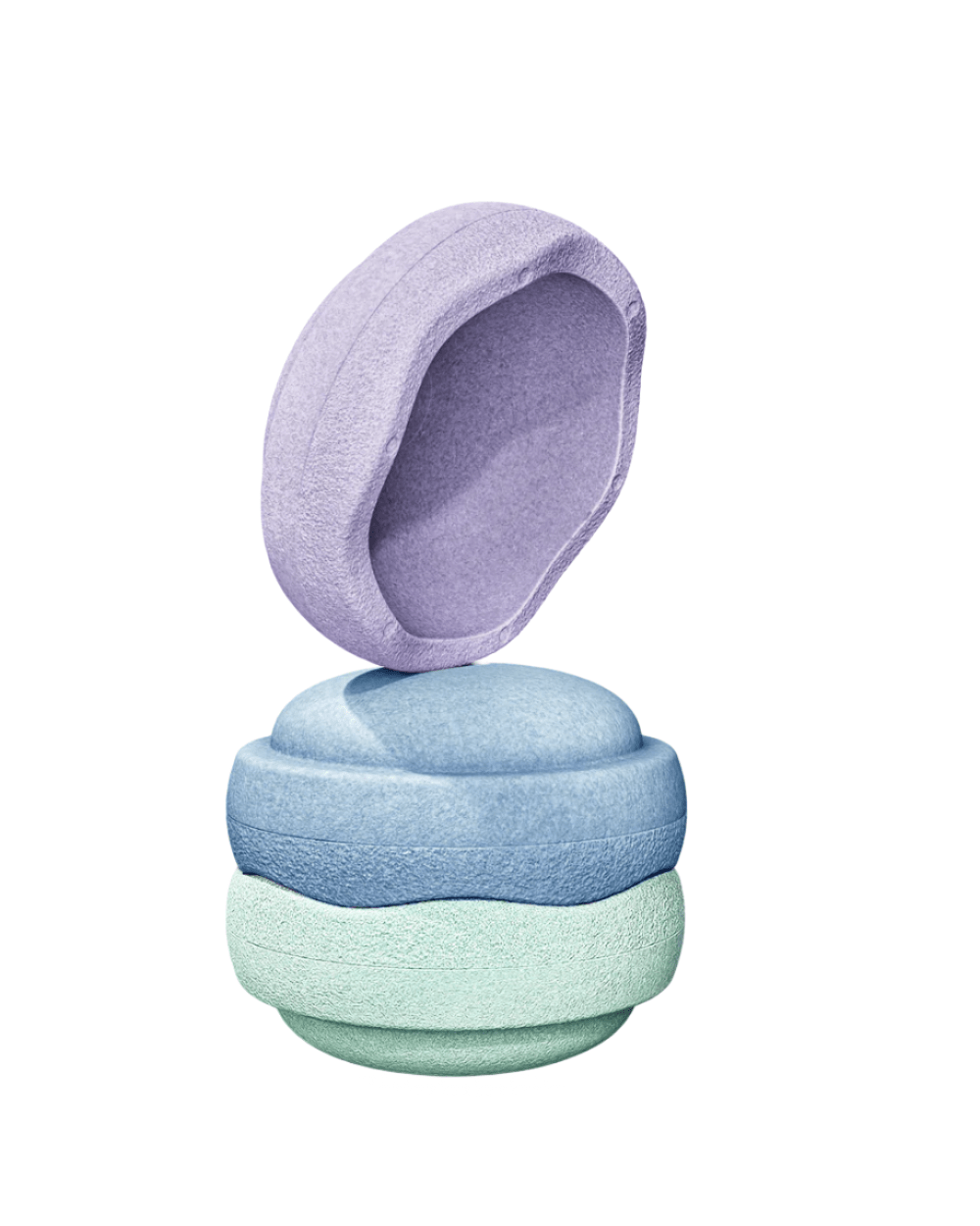 STAPELSTEIN® 3 ks Original Cool Pastel Balanční kameny | Stylové doplňky pro děti a ženy | Lavly.cz