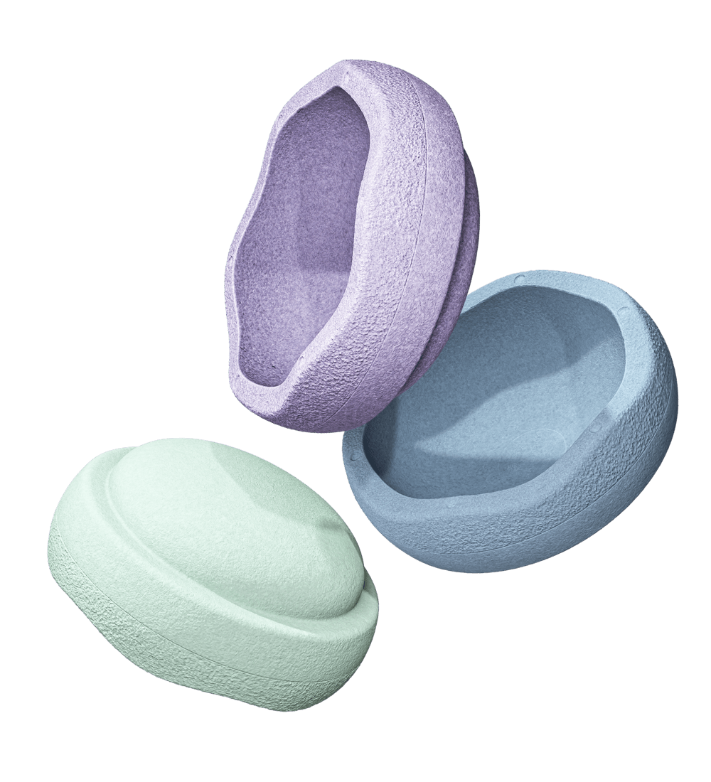 STAPELSTEIN® 3 ks Original Cool Pastel Balanční kameny | Stylové doplňky pro děti a ženy | Lavly.cz