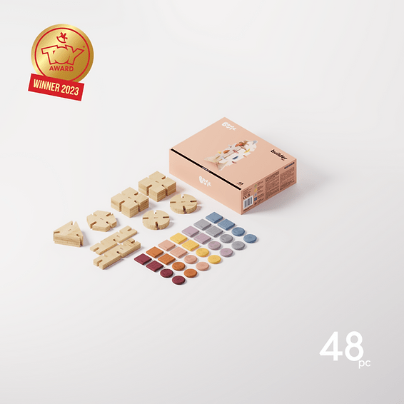Stavebnice BAVVIC Builder Set 48 dílů | Stylové doplňky pro děti a ženy | Lavly.cz