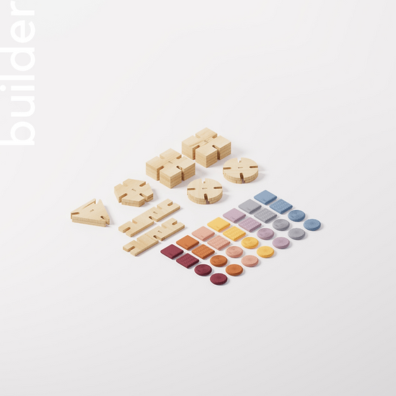 Stavebnice BAVVIC Builder Set 48 dílů | Stylové doplňky pro děti a ženy | Lavly.cz