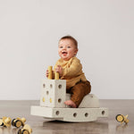 Stavebnice MODU Curiosity Kit Sand Grey / Honey Yellow | Stylové doplňky pro děti a ženy | Lavly.cz