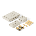 Stavebnice MODU Curiosity Kit Sand Grey / Honey Yellow | Stylové doplňky pro děti a ženy | Lavly.cz