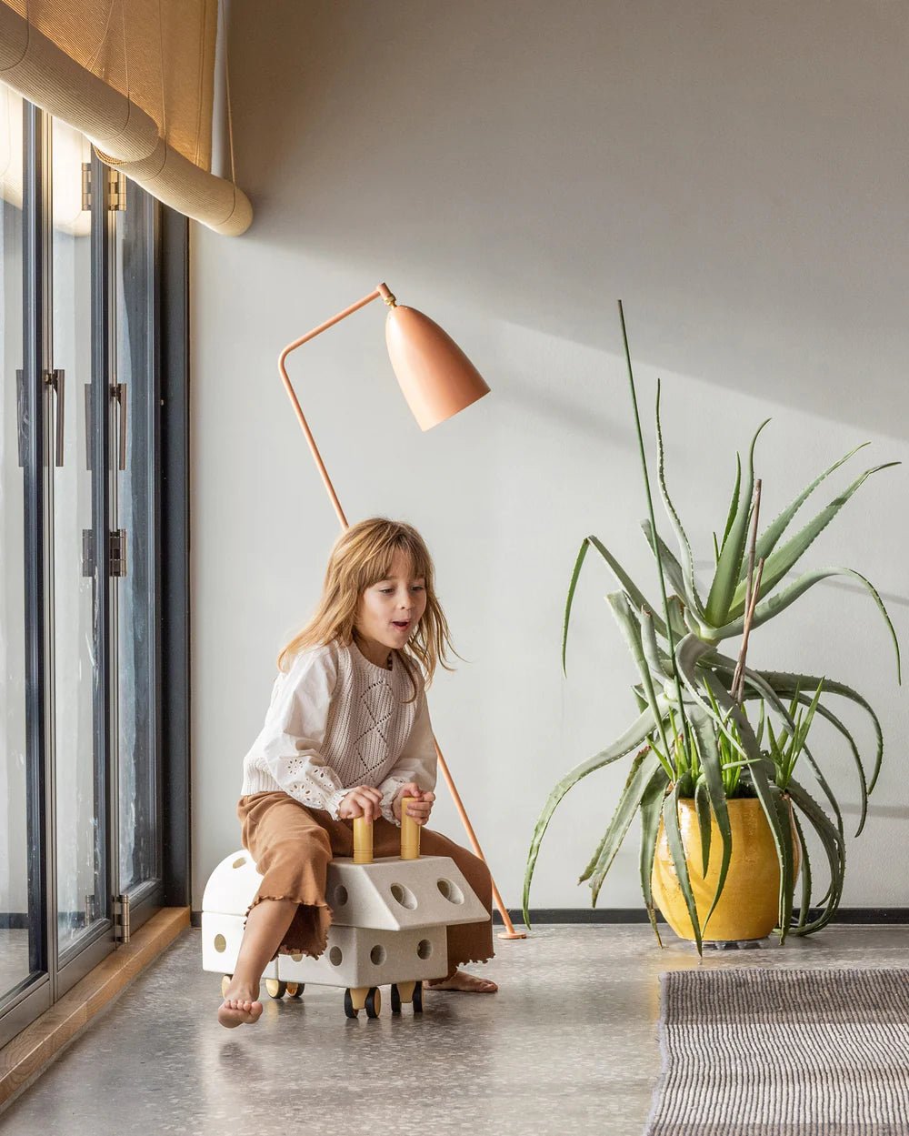 Stavebnice MODU Explorer Kit Sand Grey / Honey Yellow | Lavly.cz