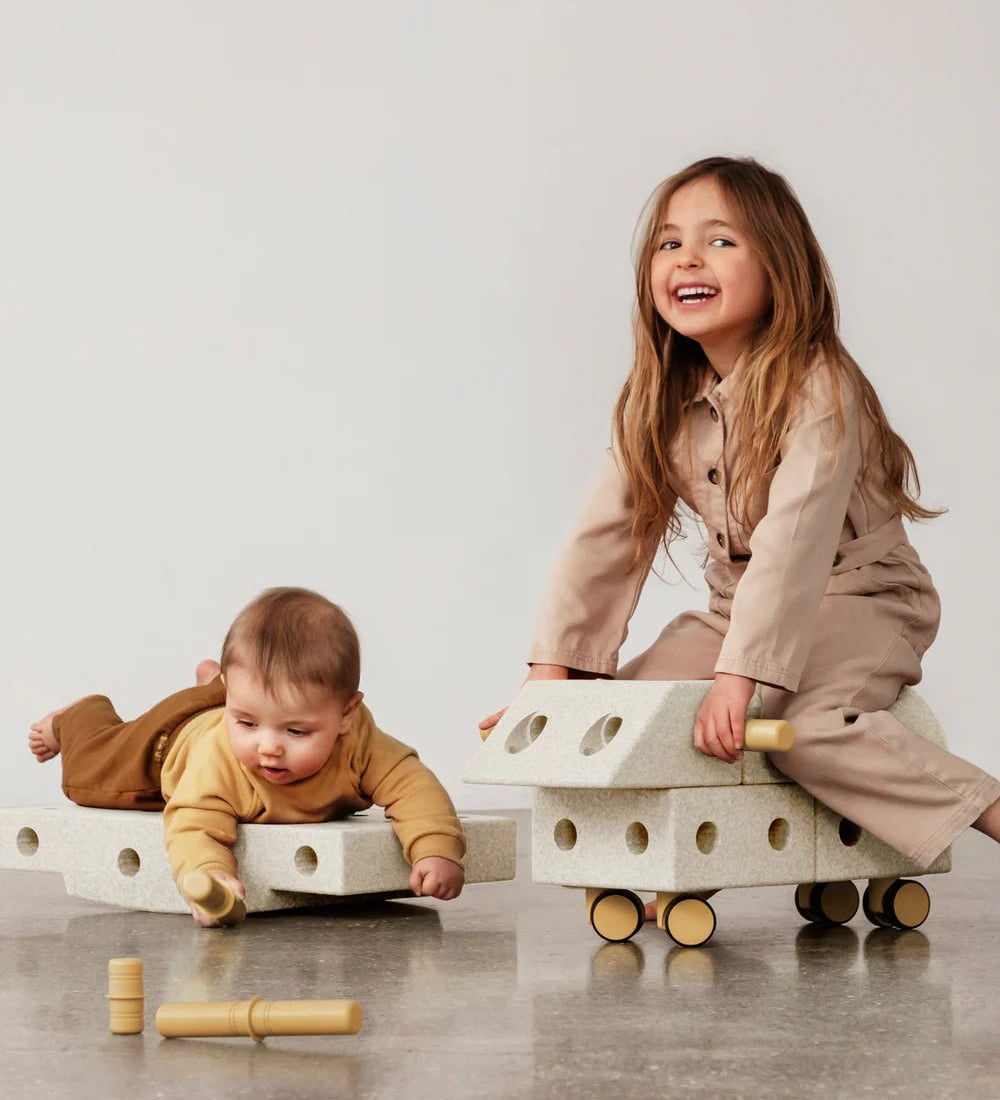 Stavebnice MODU Explorer Kit Sand Grey / Honey Yellow | Lavly.cz