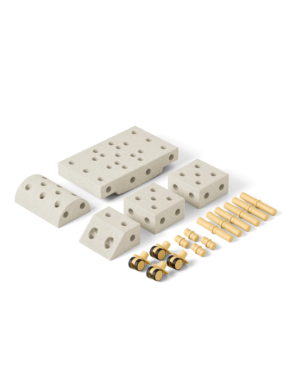 Stavebnice MODU Explorer Kit Sand Grey / Honey Yellow | Lavly.cz