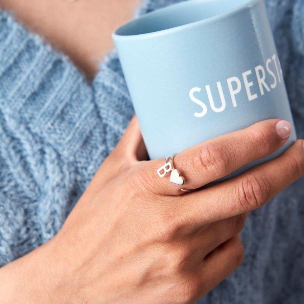 Stříbrný prsten Srdíčko - DESIGN LETTERS | Stylové doplňky pro děti a ženy | Lavly.cz