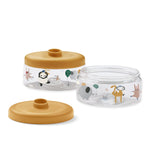 Svačinové boxíky LIEWOOD Dominique 2 kusy Around the World | Lavly.cz