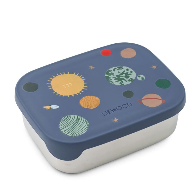 Svačinový box LIEWOOD Arthur Universe / Classic Navy | Stylové doplňky pro děti a ženy | Lavly.cz