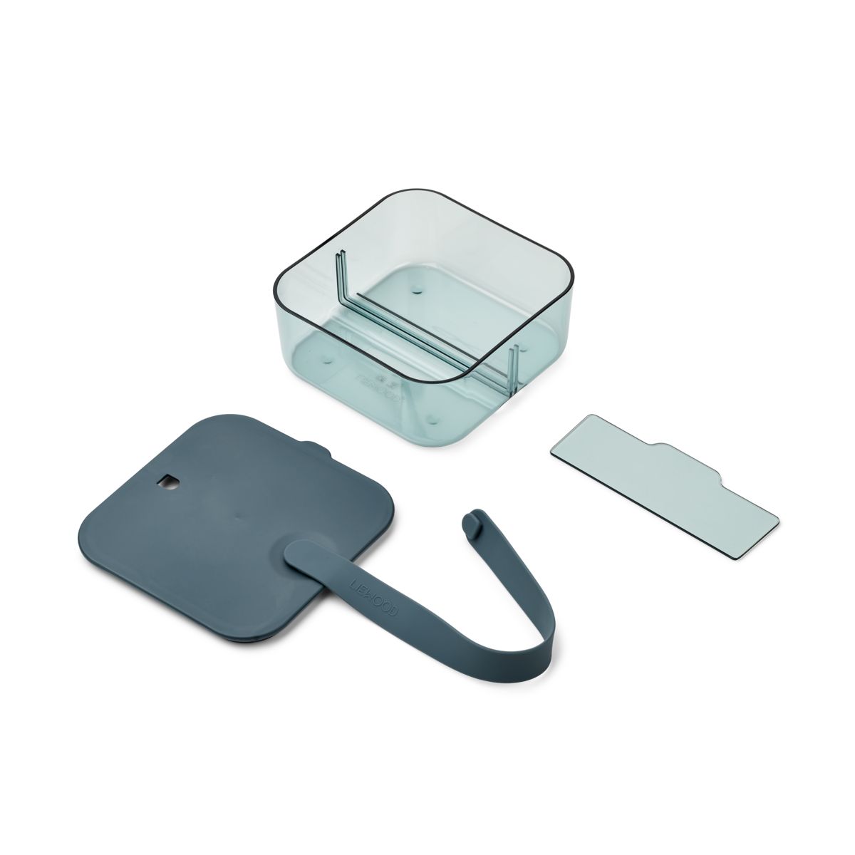 Svačinový box LIEWOOD Carin Malý Whale blue / Sea blue | Stylové doplňky pro děti a ženy | Lavly.cz
