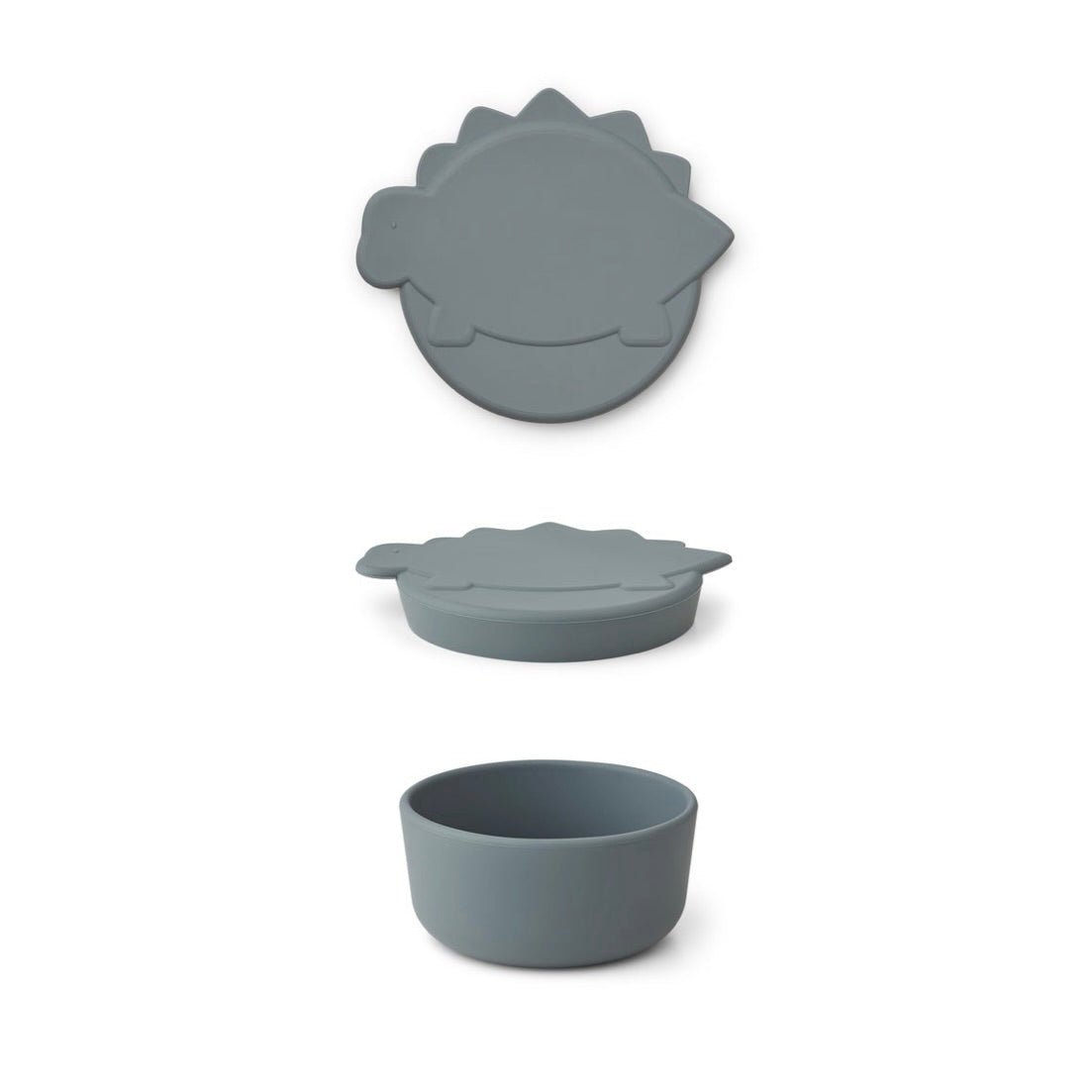 Svačinový box LIEWOOD Cornelius Dino Blue Wave | Lavly.cz