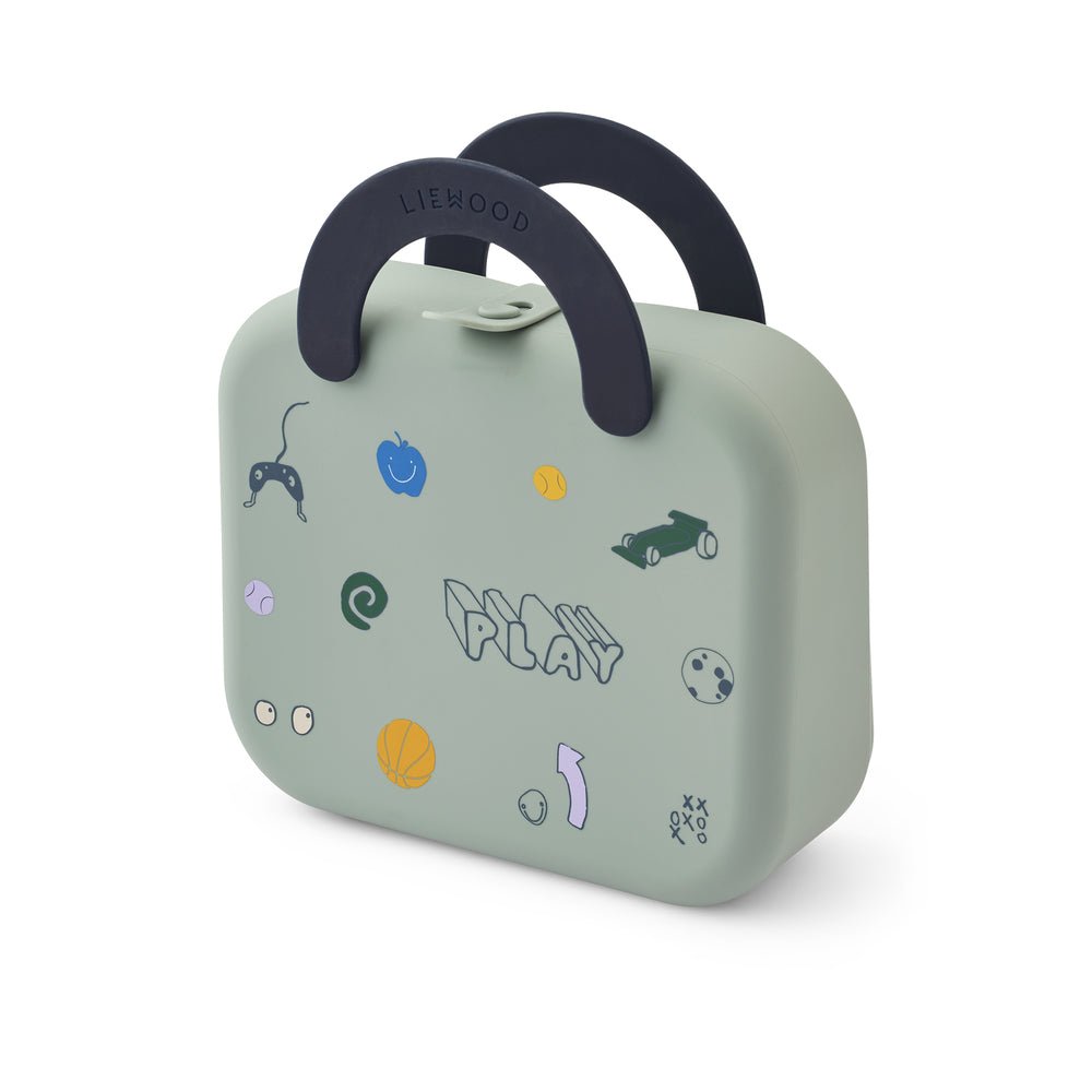 Svačinový box LIEWOOD Elara Play / Dusty Peppermint | Lavly.cz