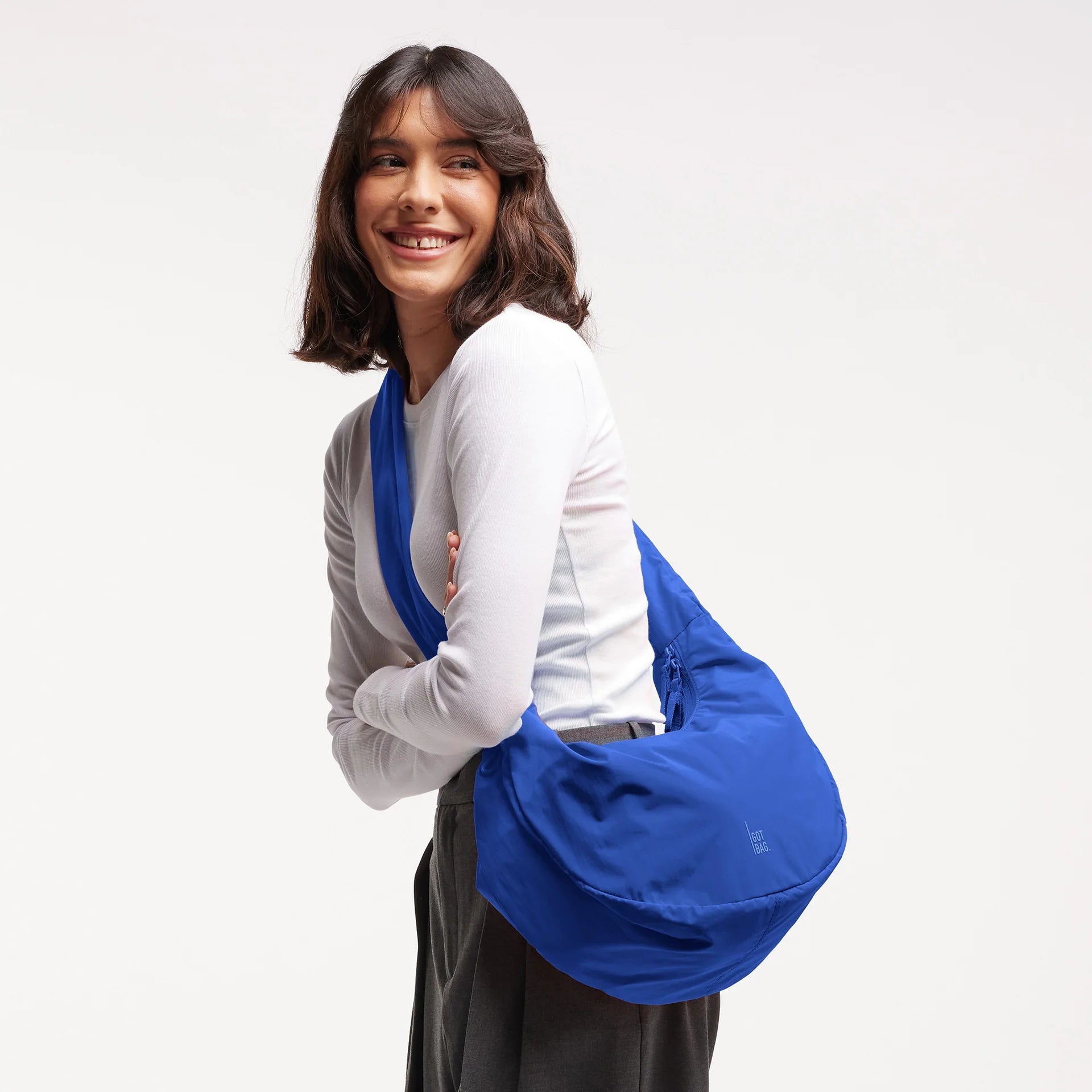 Taška GOT BAG Moon Ruffle Cobalt | Lavly.cz