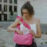 Taška GOT BAG Moon Ruffle Salina Pink | Lavly.cz
