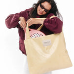 Taška Mom Bag STUDIO NOOS Butter Yellow Vegan Leather | Lavly.cz