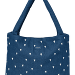 Taška Mom Bag STUDIO NOOS Dark Blue White Hearts Denim | Lavly.cz