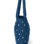 Taška Mom Bag STUDIO NOOS Dark Blue White Hearts Denim | Lavly.cz