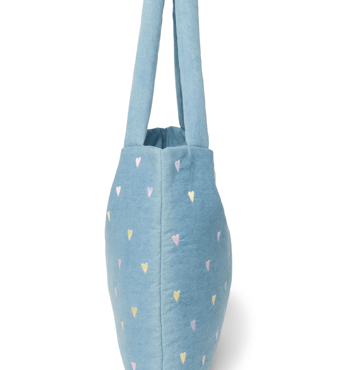 Taška Mom Bag STUDIO NOOS Light Blue Hearts Denim | Lavly.cz