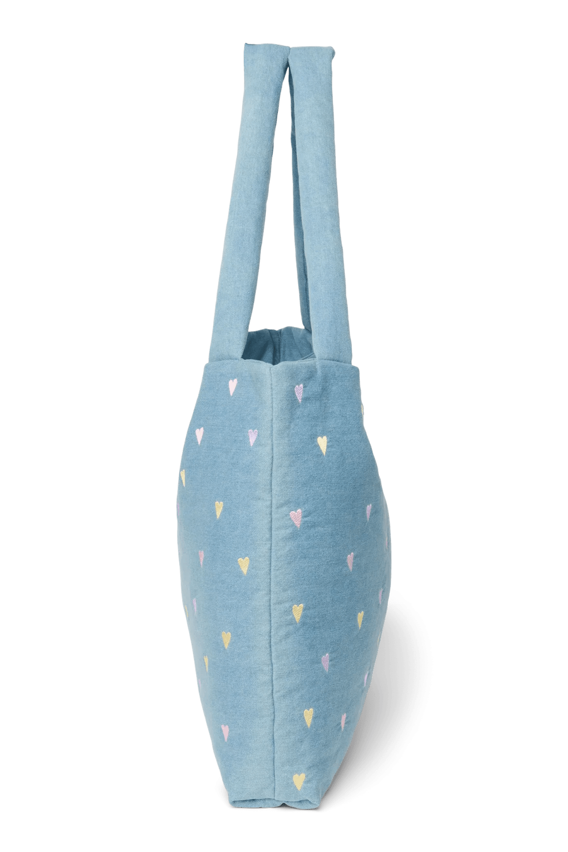 Taška Mom Bag STUDIO NOOS Light Blue Hearts Denim | Lavly.cz