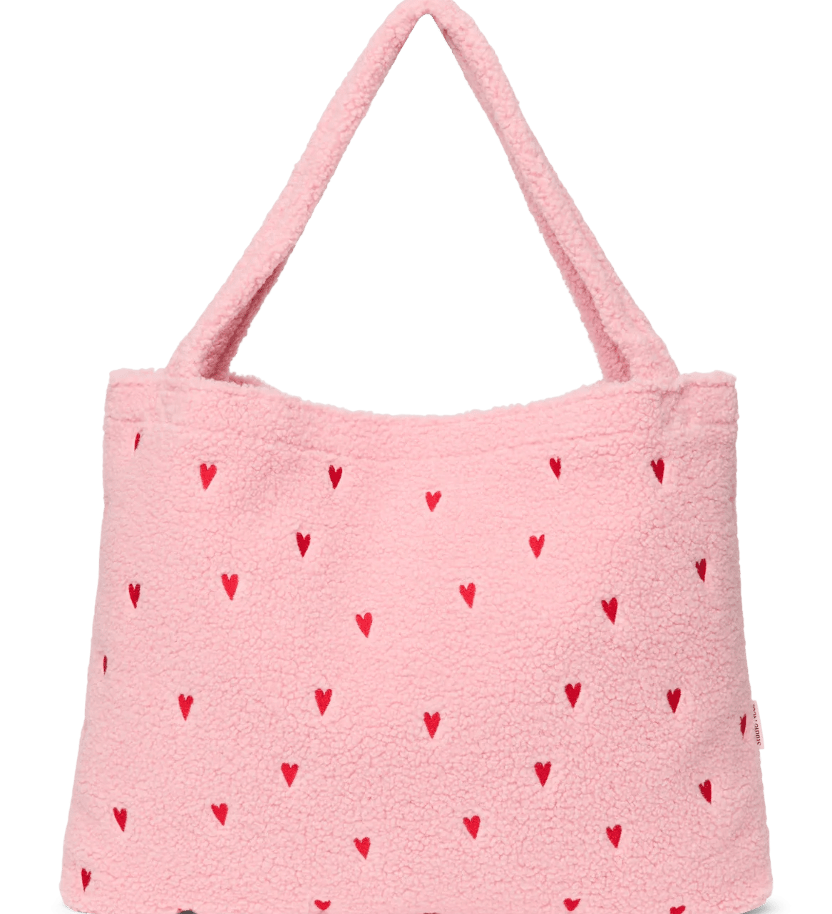 Taška Mom Bag STUDIO NOOS Light Pink Teddy Hearts | Lavly.cz