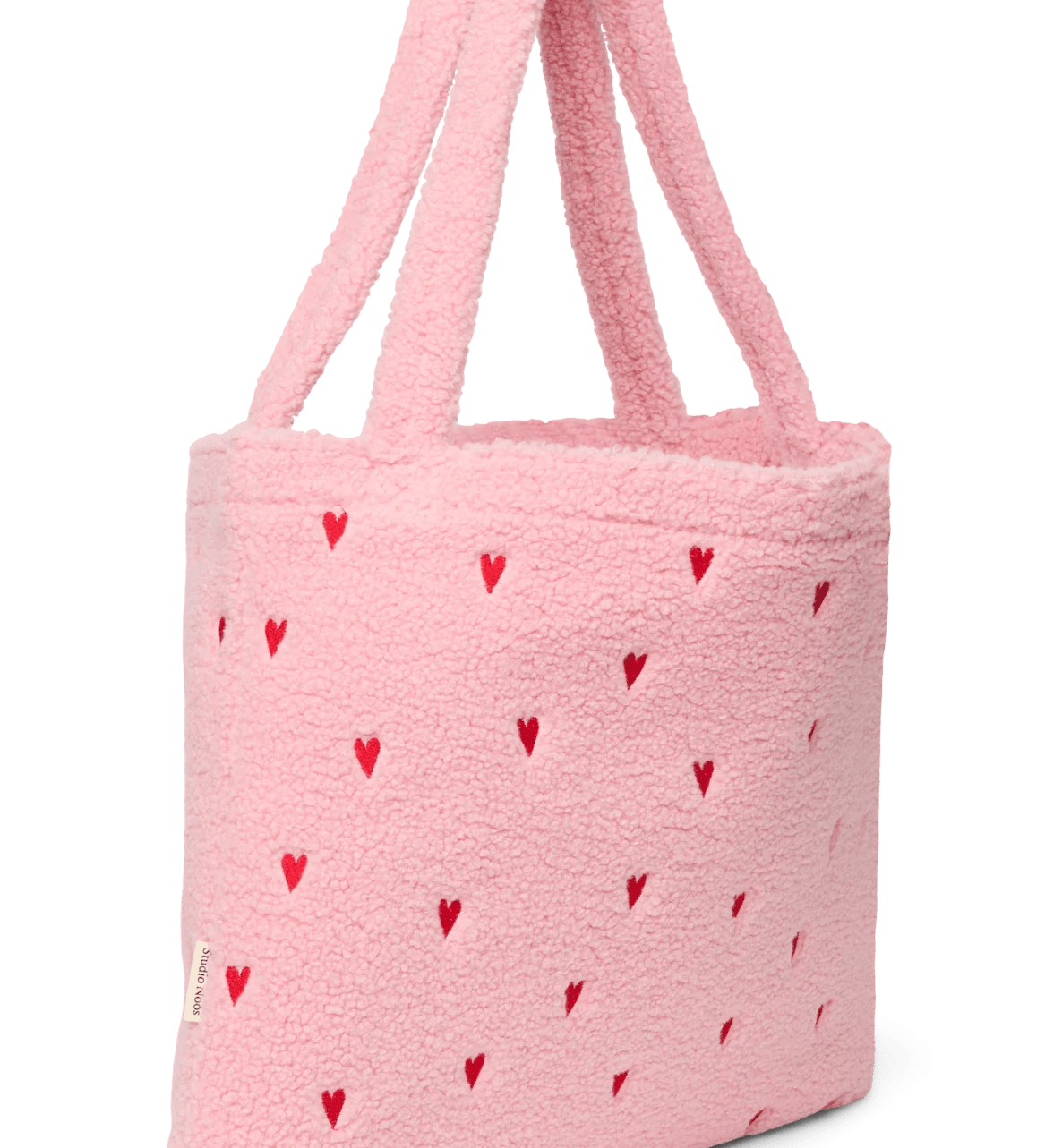 Taška Mom Bag STUDIO NOOS Light Pink Teddy Hearts | Lavly.cz