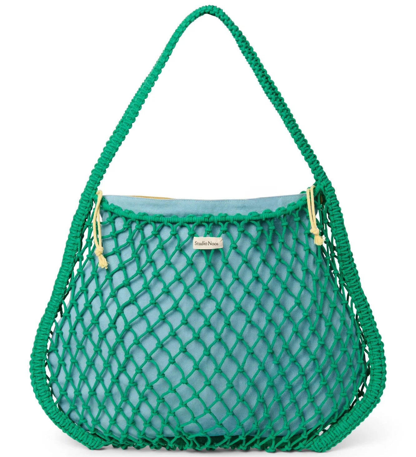 Taška Mom Bag STUDIO NOOS Macrame Green Blue - Yellow | Lavly.cz
