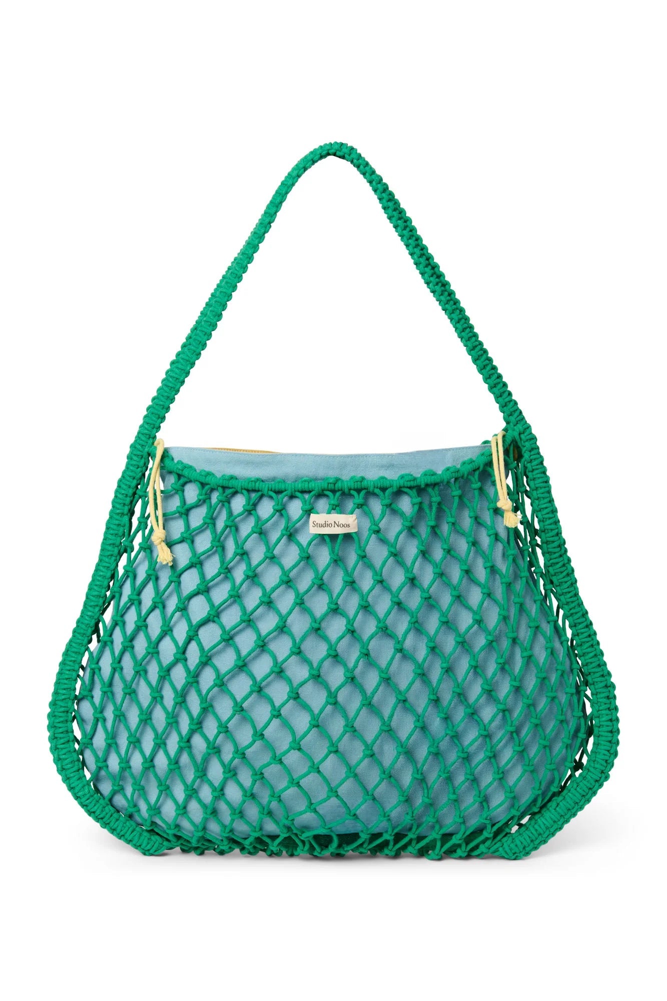 Taška Mom Bag STUDIO NOOS Macrame Green Blue - Yellow | Lavly.cz
