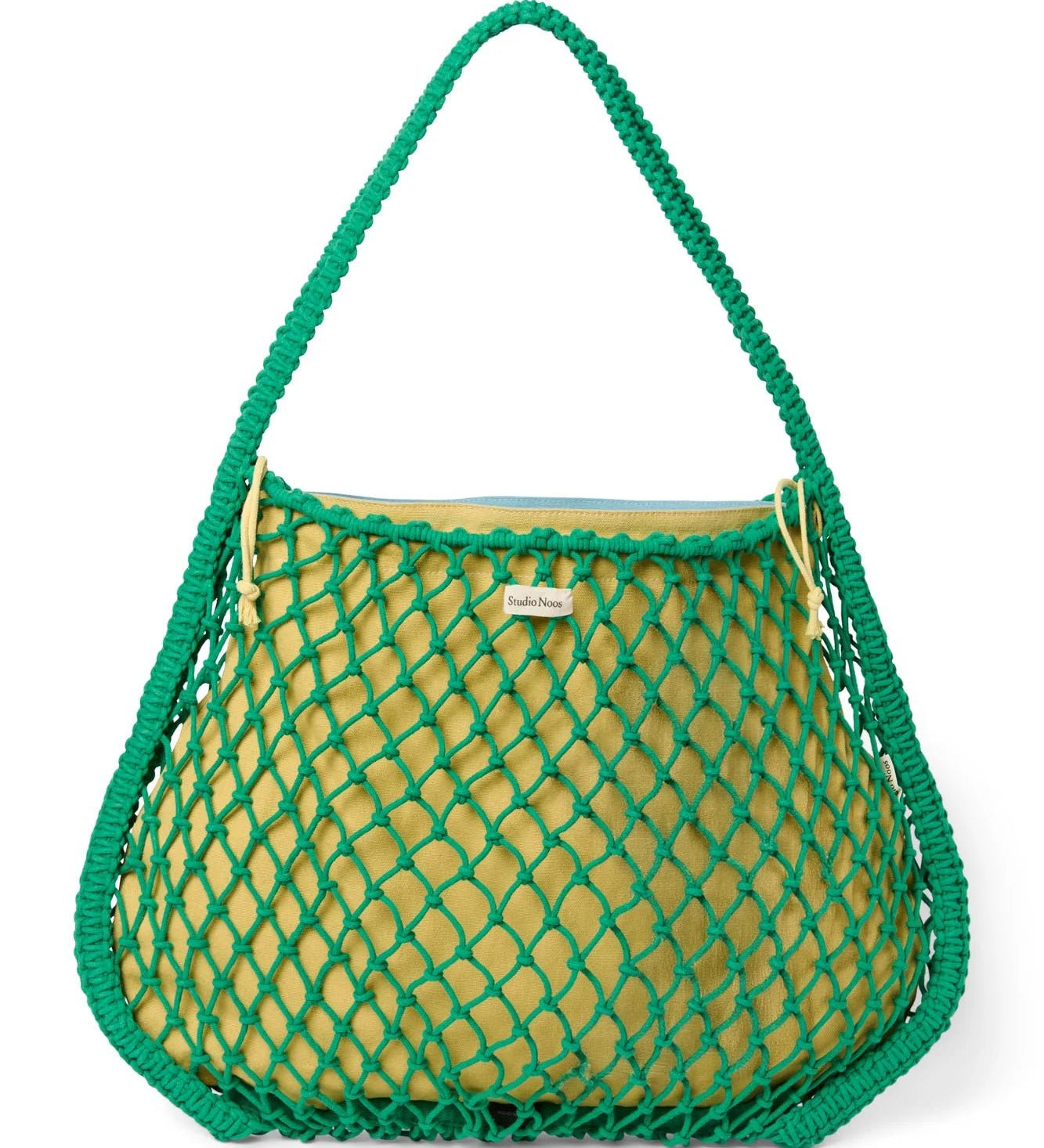 Taška Mom Bag STUDIO NOOS Macrame Green Blue - Yellow | Lavly.cz