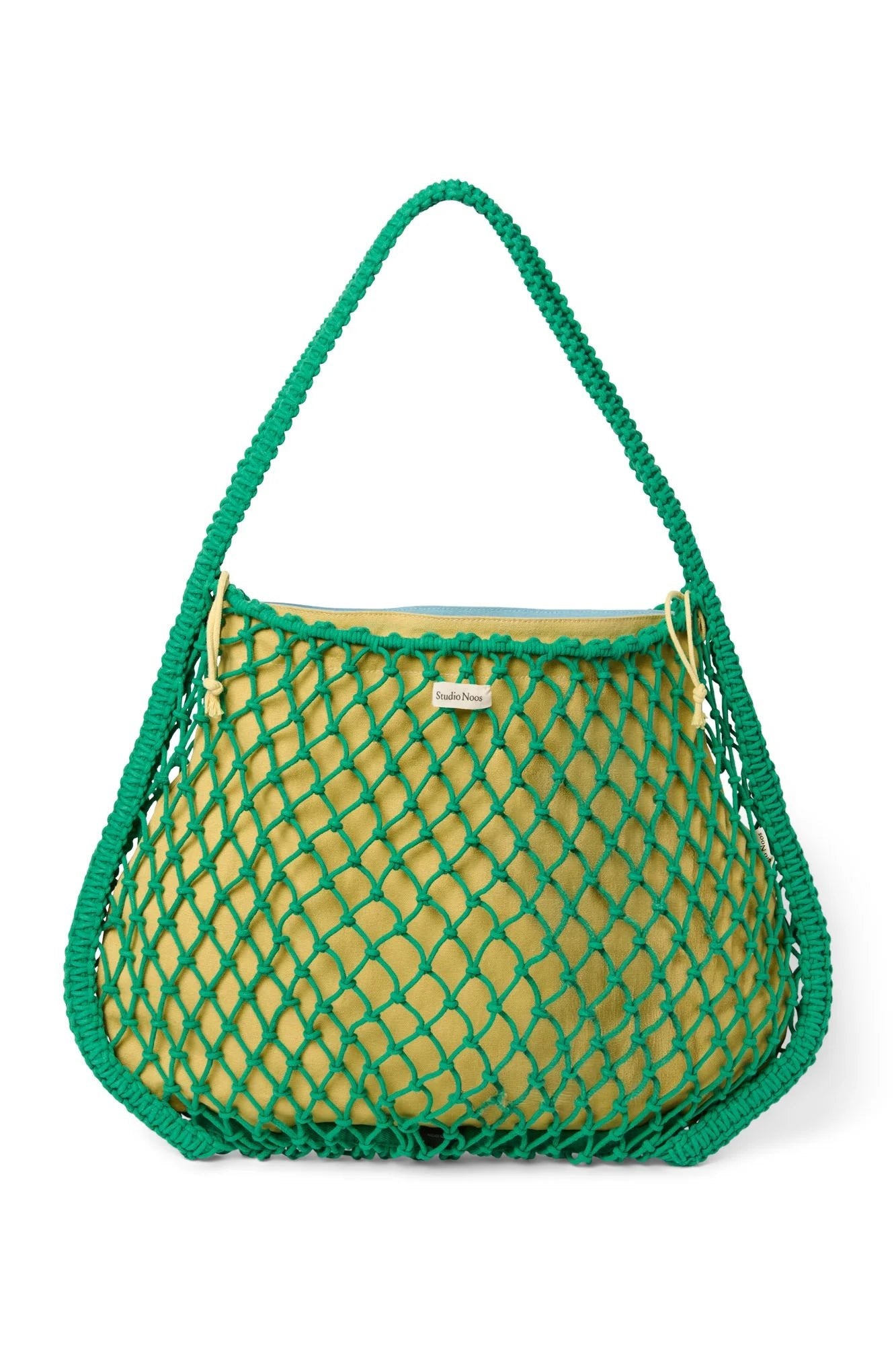 Taška Mom Bag STUDIO NOOS Macrame Green Blue - Yellow | Lavly.cz