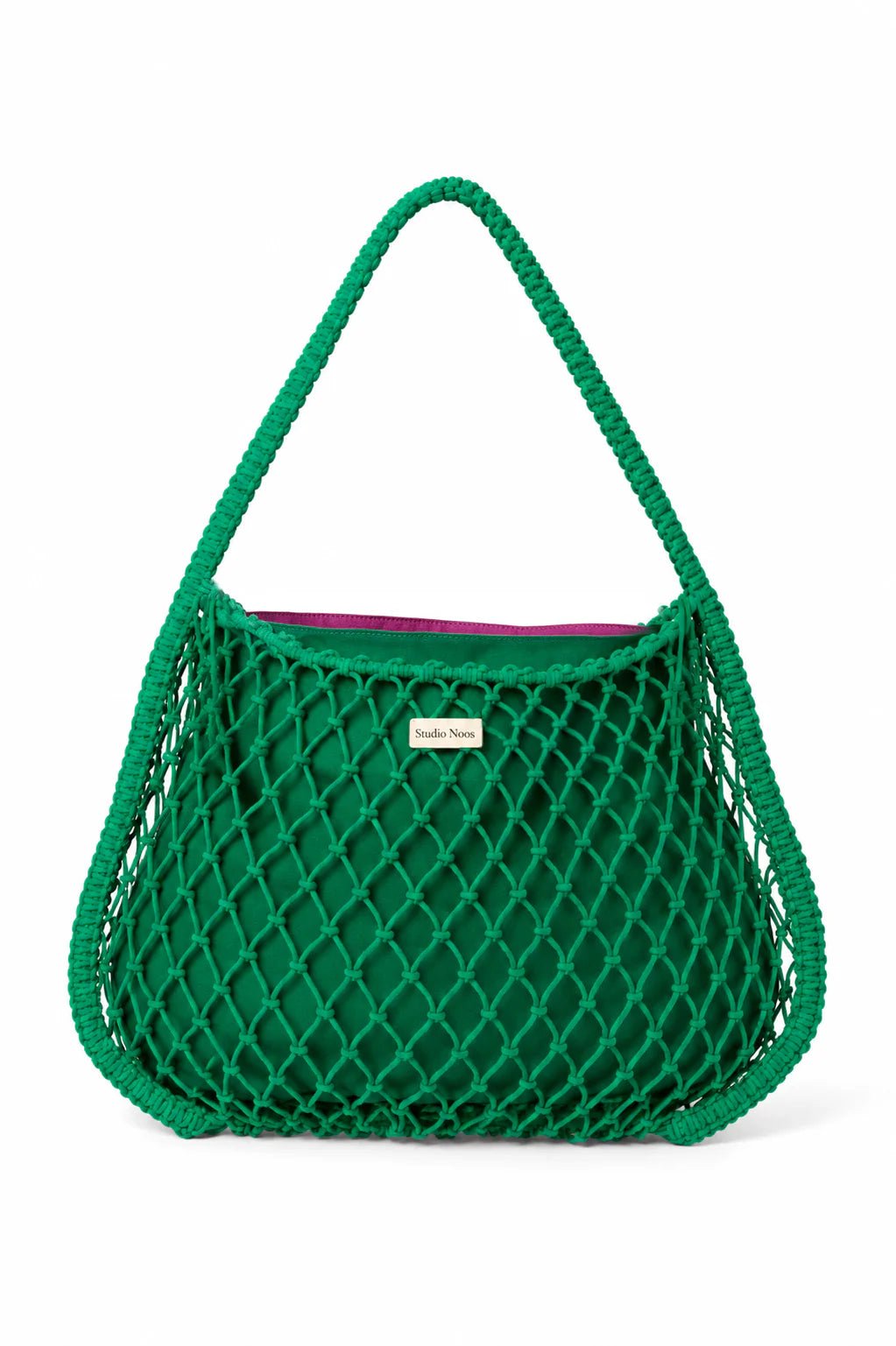 Taška Mom Bag STUDIO NOOS Macrame Green Purple - Green | Lavly.cz