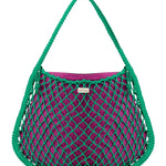 Taška Mom Bag STUDIO NOOS Macrame Green Purple - Green | Lavly.cz