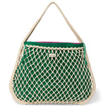 Taška Mom Bag STUDIO NOOS Macrame Natural Purple - Green | Lavly.cz