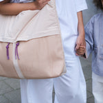Taška Mom Bag STUDIO NOOS Oatmeal Patchwork | Lavly.cz