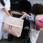 Taška Mom Bag STUDIO NOOS Oatmeal Patchwork | Lavly.cz