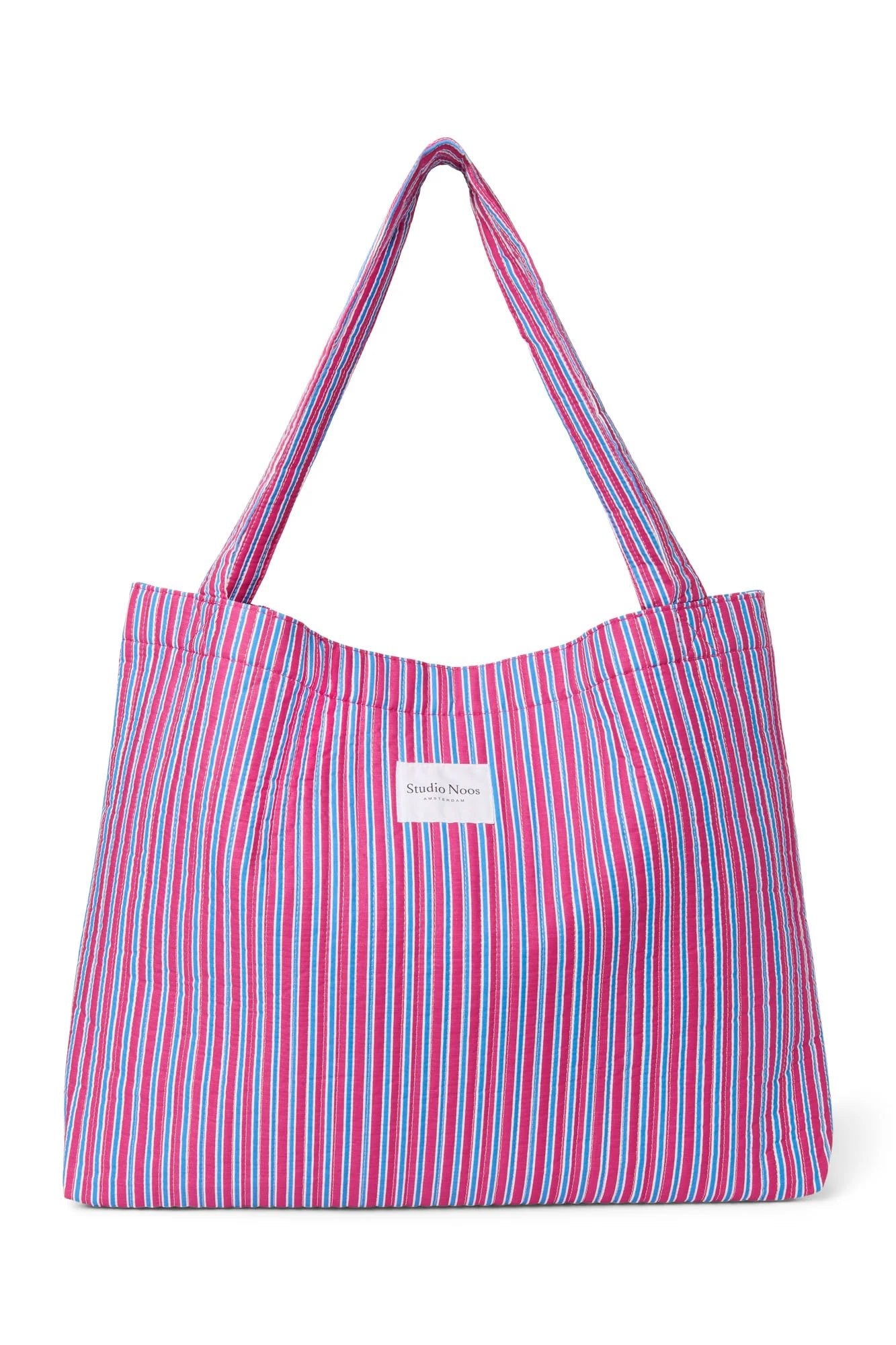 Taška Mom Bag STUDIO NOOS Raspberry Poplin Striped | Lavly.cz