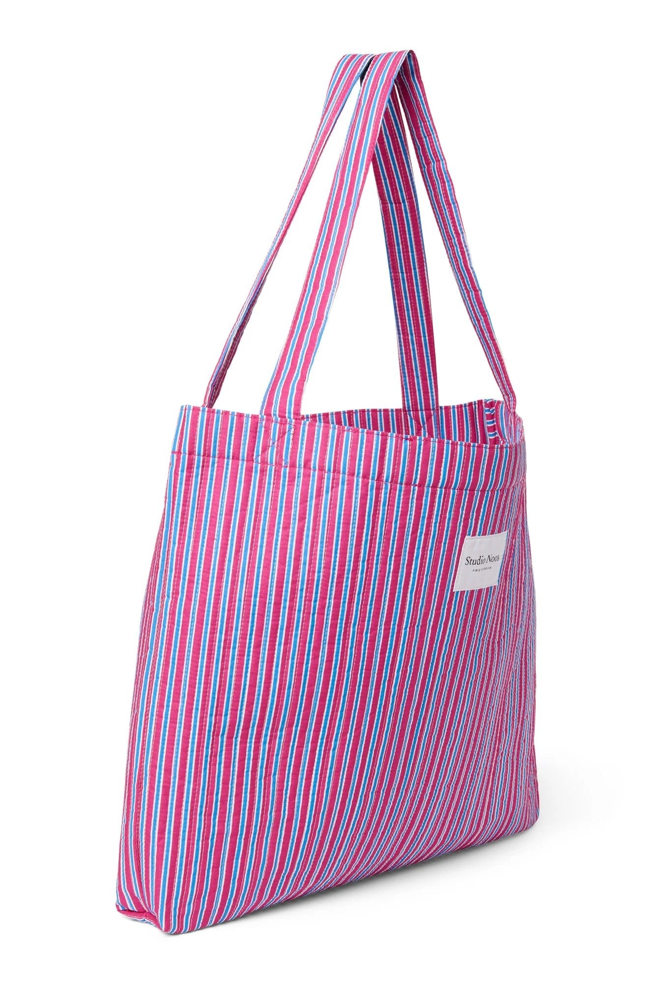 Taška Mom Bag STUDIO NOOS Raspberry Poplin Striped | Lavly.cz
