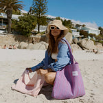 Taška Mom Bag STUDIO NOOS Raspberry Poplin Striped | Lavly.cz
