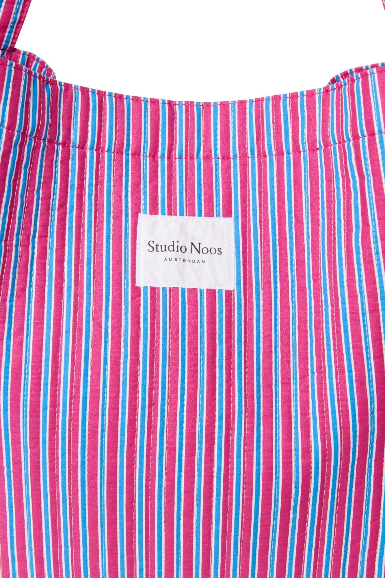 Taška Mom Bag STUDIO NOOS Raspberry Poplin Striped | Lavly.cz